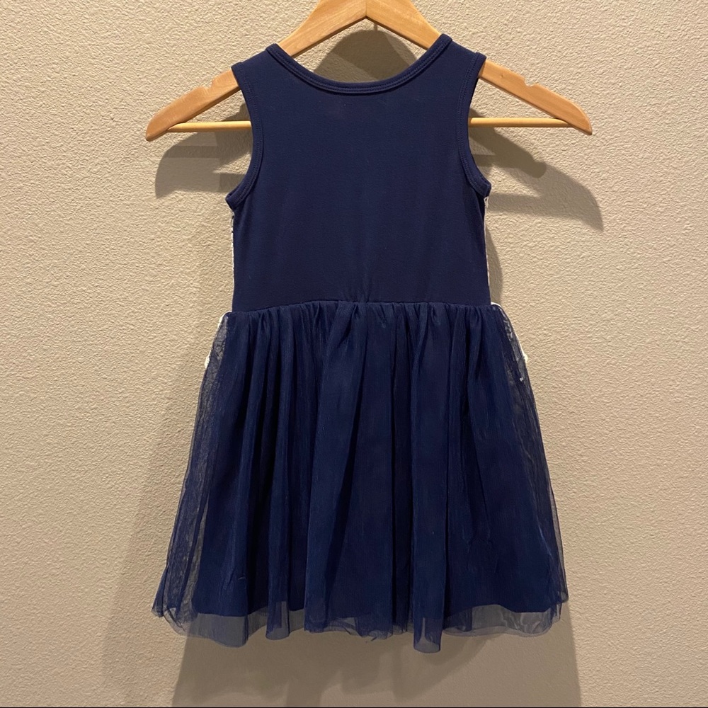 A-Line Knee-length- Tulle Sleeveless - Lace dress - Picture 8 of 9